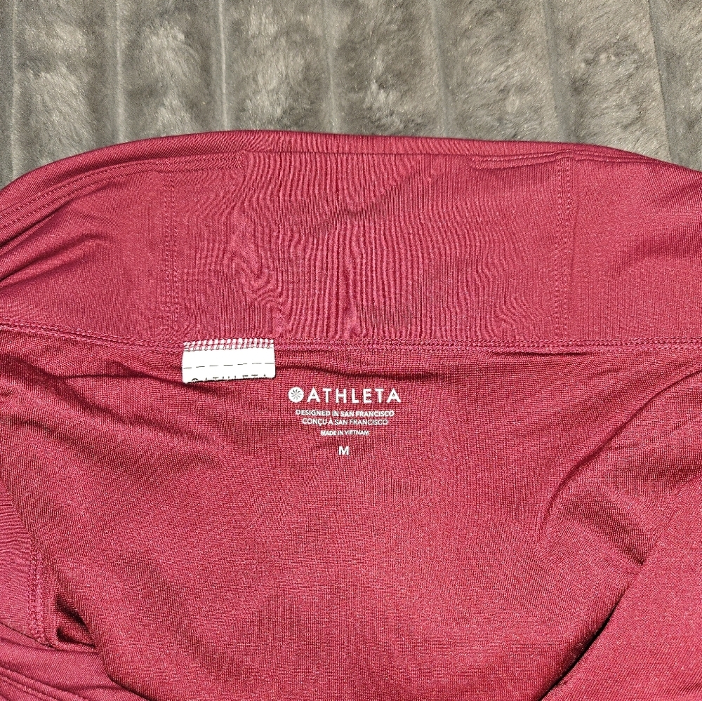 Athleta Maroon Swim Bottom - Picture 3 of 4